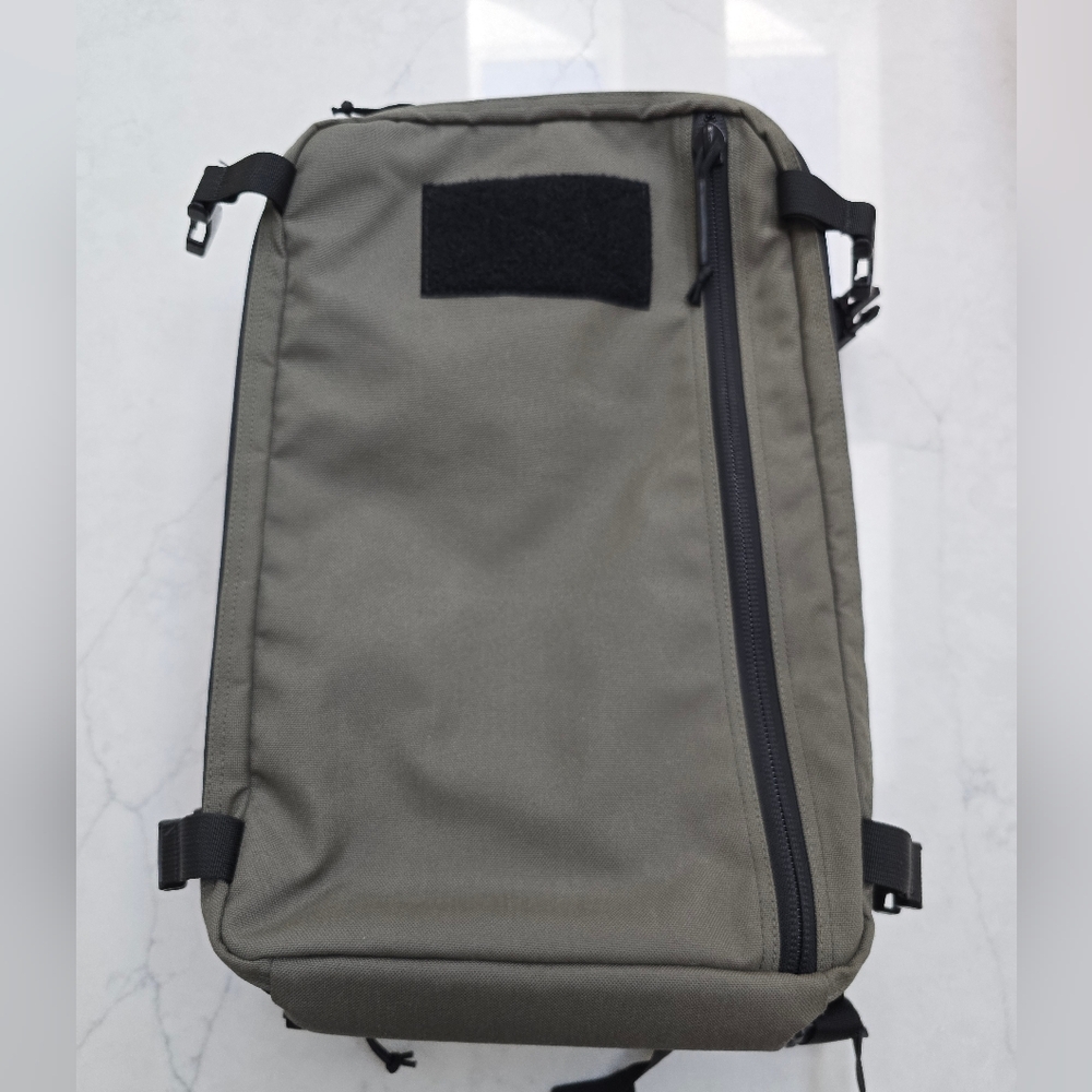 24h Plus Recycled Firefighter Olive Green Backpack